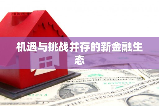 正宁机遇与挑战并存的新金融生态
