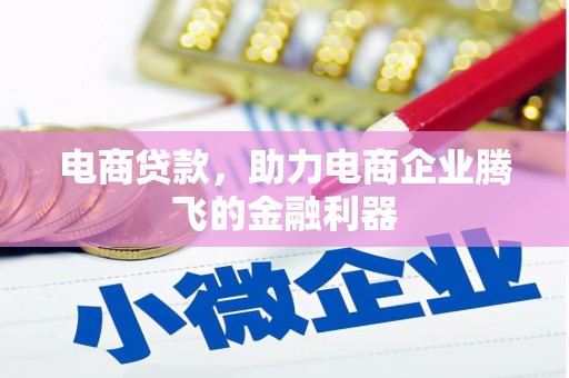 定安电商贷款，助力电商企业腾飞的金融利器