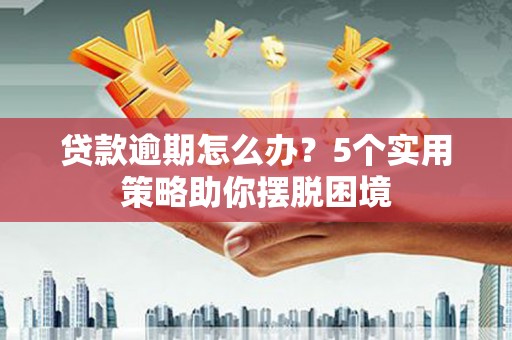 阜城贷款逾期怎么办？5个实用策略助你摆脱困境
