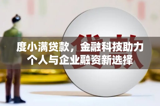 林西度小满贷款，金融科技助力个人与企业融资新选择