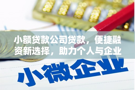 澄城小额贷款公司贷款，便捷融资新选择，助力个人与企业成长