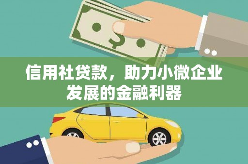 浑源信用社贷款，助力小微企业发展的金融利器