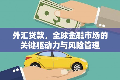宜黄外汇贷款，全球金融市场的关键驱动力与风险管理