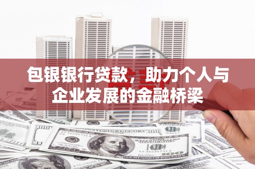 大堂包银银行贷款，助力个人与企业发展的金融桥梁