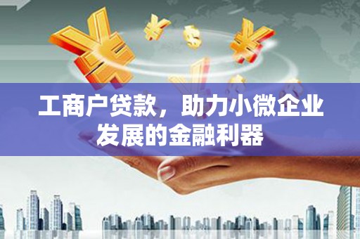 当阳工商户贷款，助力小微企业发展的金融利器