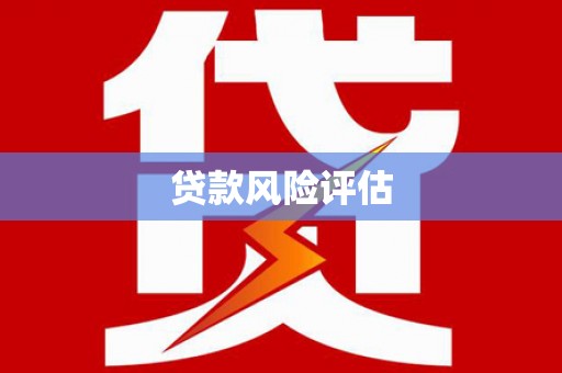召陵贷款风险评估