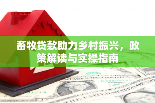宜黄畜牧贷款助力乡村振兴，政策解读与实操指南