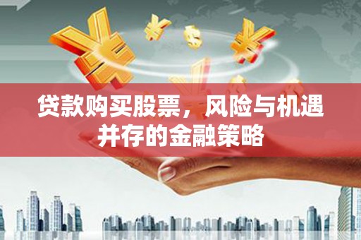 虾峙贷款购买股票，风险与机遇并存的金融策略